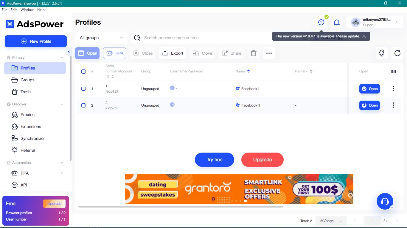 AdsPower User Interface and Ease of Use Experience